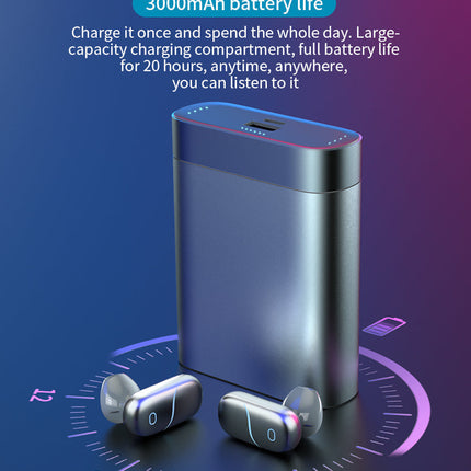 Wireless Touch Control Power Bank Earphone