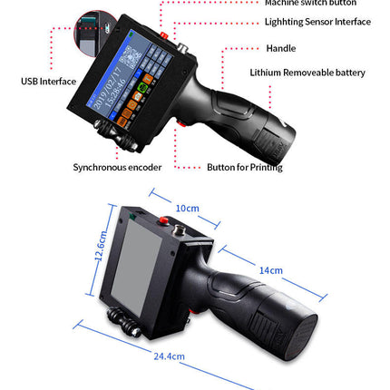 Mini Handheld Automatic Wireless Printer