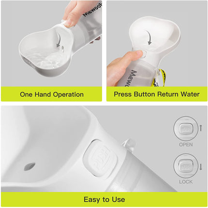 Bone Shape Pet Water Bottle