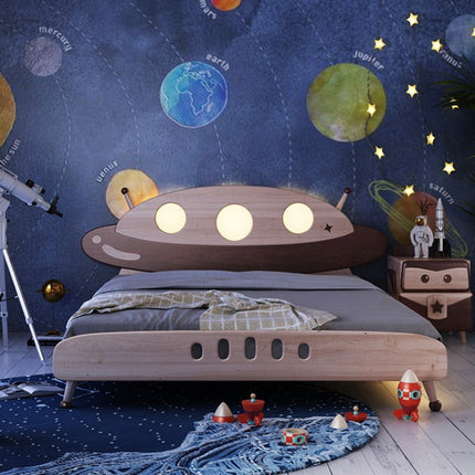 Spaceship Wooden Kids Bed
