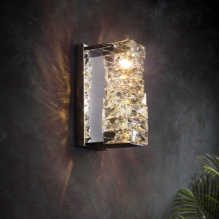 Icefall Crystal American Wall Lamp