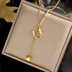 U gold color
