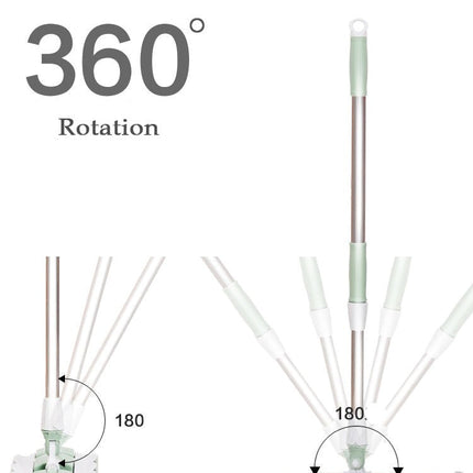 360 Degree Telescopic Large  Flat Mop