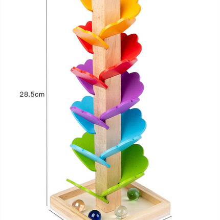 Wooden Rainbow Building Educational Toy