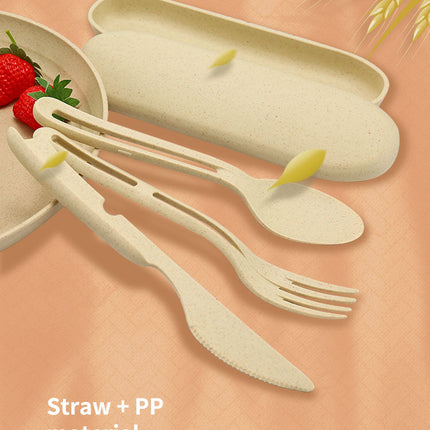 Portable All-in-one Travel Cutlery Set