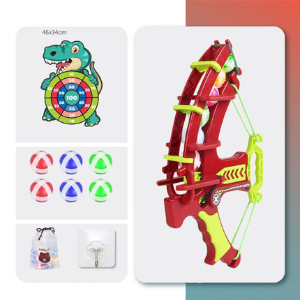 Dinosaur Sticky Ball Bow Dartboard Game