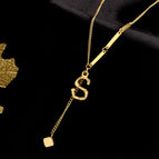 S gold color
