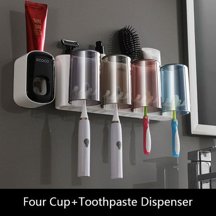 Universal Bathroom Organizer Multifunctional Toothbrush Holder