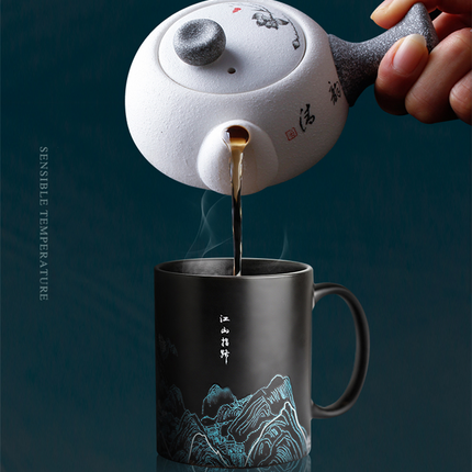 Magic Thermal Color Changing Ceramic Cup