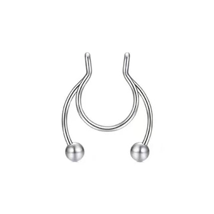 Stainless Steel Magnetic Fake Nose Piercing
