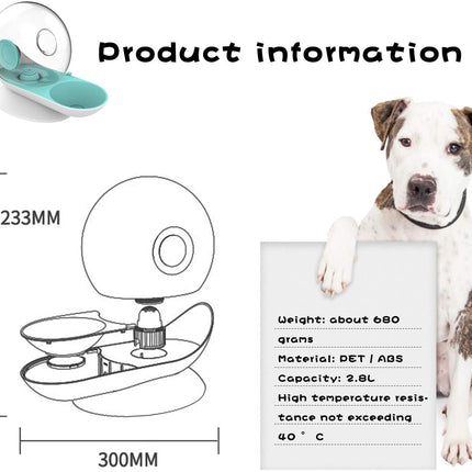 Automatic Smart Cat Water Fountain Bowl