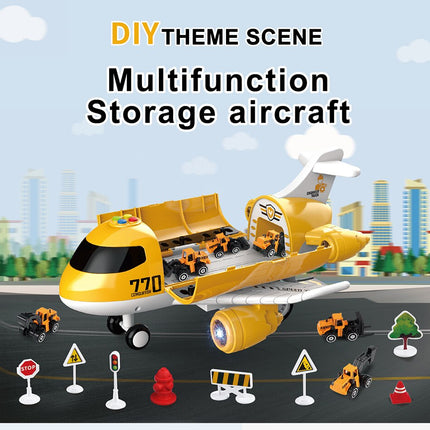Kids Airplane Flying Wonders Music Toy Set