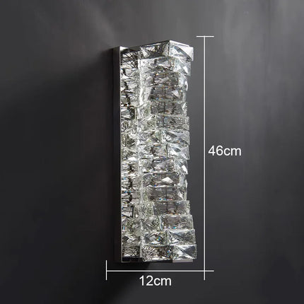 Icefall Crystal American Wall Lamp