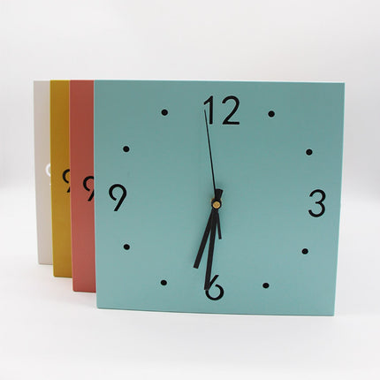 Two-Faced Corner Media Digital Wall Clock