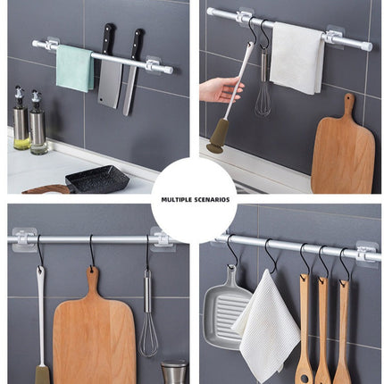 Self Adhesive Curtain Rod Holder