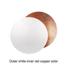 White Red copper / diameter 20cm 10W / Neutral light 4000K