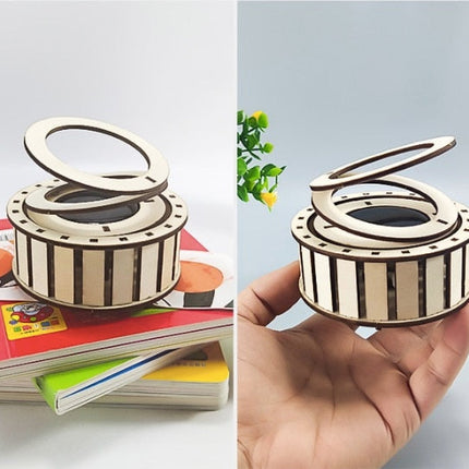 Eco Engineer Solar Energy Wooden Decor