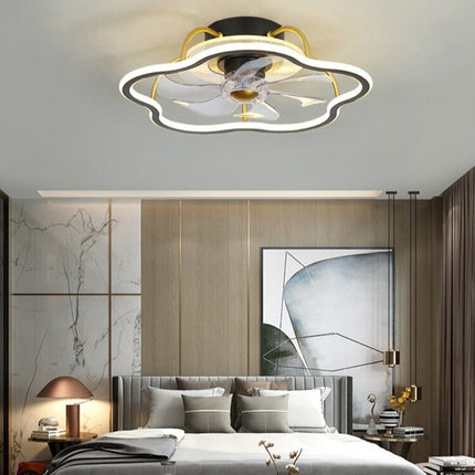 Elegant Modern LED Ceiling Fan Lamp