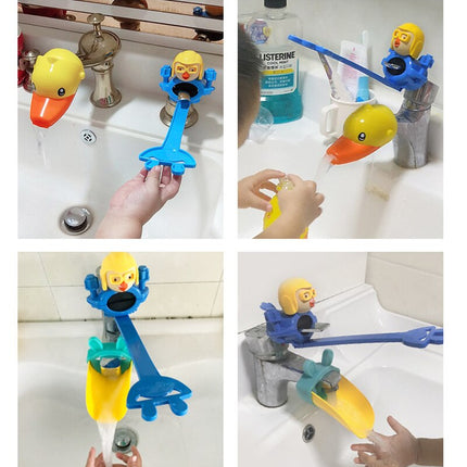 Cartoon Splash Proof Kids Faucet Extender