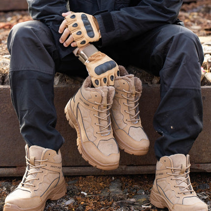 Heavy Duty Winter Military Safety Boots