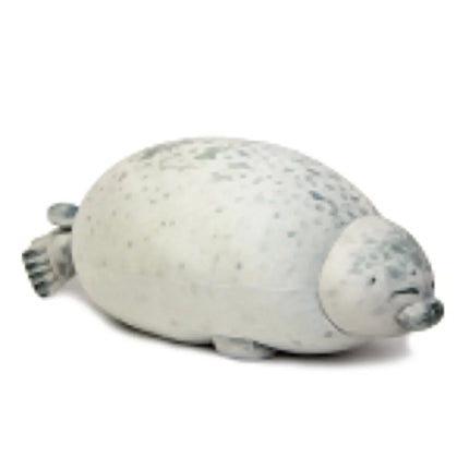 Chubby Seal Round Plush Pillow