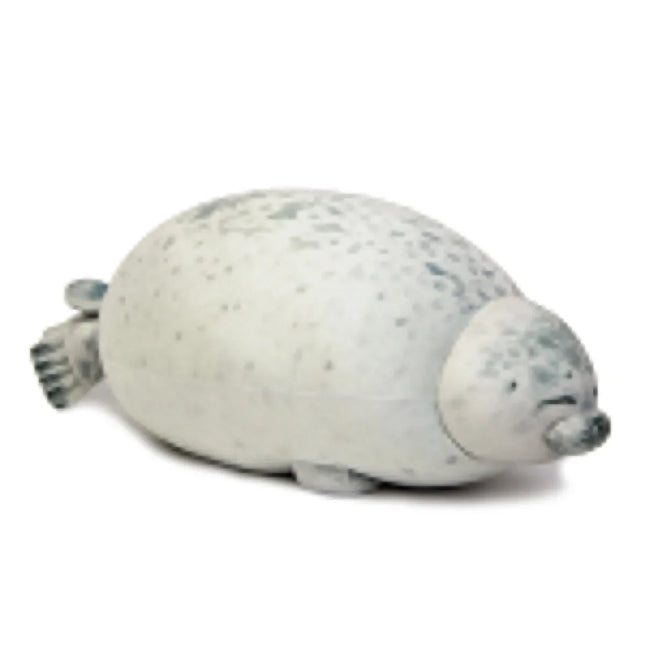 Chubby Seal Round Plush Pillow