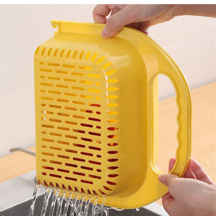 Collapsible Fruit Vegetable Drain Basket