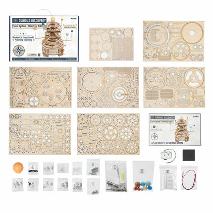 Solar System Intergalactic DIY Wooden Toy