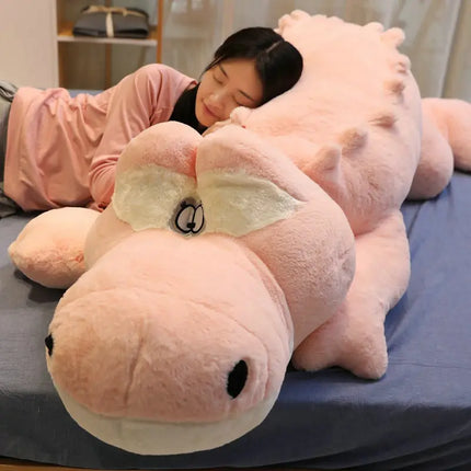 Jumbo Crocodile Stuffed Animal Pillow