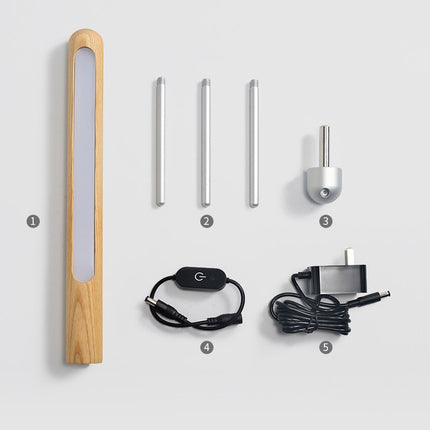 Nordic Sky Minimalist Wooden Desk Lamp