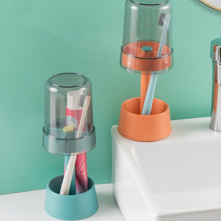Creative Anti-Dust Protective Toothbrush Holder