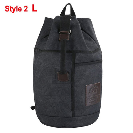 Nomad Friendly Canvas Bucket Bag Backpack