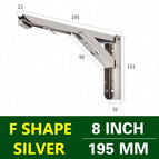 Silver  8 inch