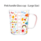 Pink handle 600ML