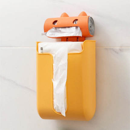 Mini Garbage Bag Dispenser Storage Rack