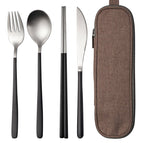 black silver 4 PC