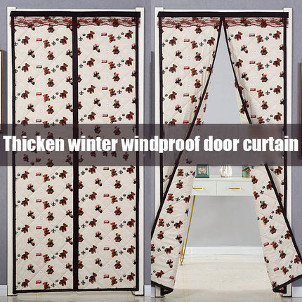 Windproof Magnetic Sound Insulation Door Curtain