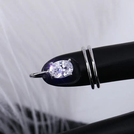 Elegant Fingertip Chic Gothic Slim Metal Nail Rings