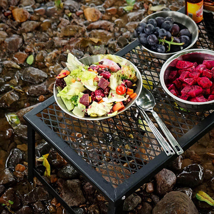 Ultra-light Outdoor Portable Folding Grill Net Table