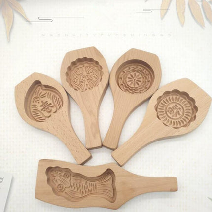 3D Wooden Baking Decorative Molds