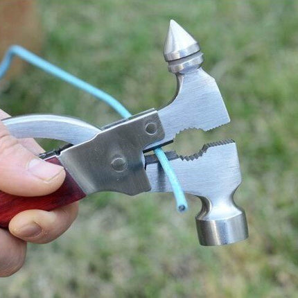 Multifunctional Stainless Steel Hammer Camping Tool