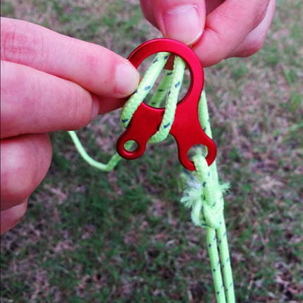 10pcs Quick Knot Tent Rope Buckle