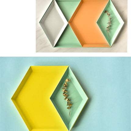 Nordic Style Geometric Tray