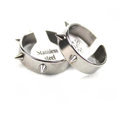 Gothic Style Armor Stainless Steel Self-Defense Ring