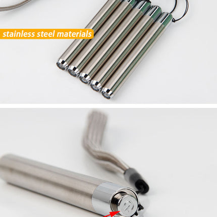 Stainless Steel Mini Pocket Torch Lamp