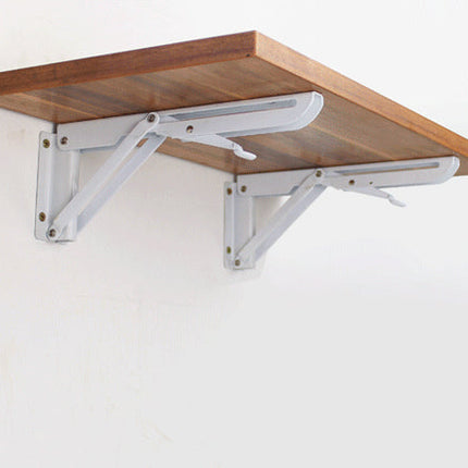 Wall-Mounted Foldable Shelf Organizer Bracket