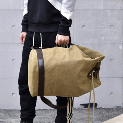 Nomad Friendly Canvas Bucket Bag Backpack
