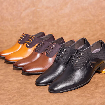Urban Elite Leather Business Men Casual Oxford Shoes