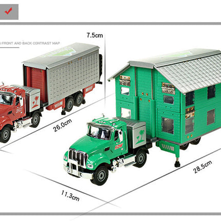Motor Home Foldable Trailer Truck