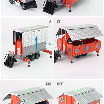 Motor Home Foldable Trailer Truck